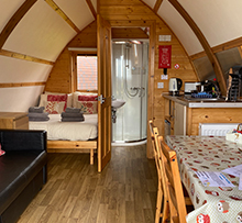 Bowscale View luxury glamping pod