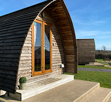Carrock View luxury glamping pod