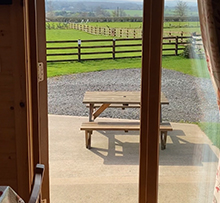 Carrock View luxury glamping pod